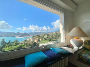 Paradiso 12-ultimo restauro nel 2025-vista mare stupenda-terrazza sovrastante di 50 mq Rapallo